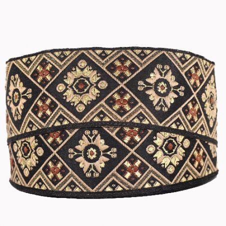 Galon Brodé Jacquard [25mm] ref.975