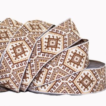 10 m Galon Brodé Jacquard ref. 708