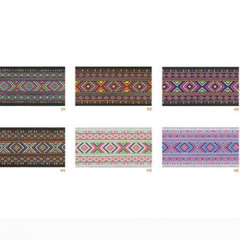 Galon oriental Brodé Jacquard multi couleurs