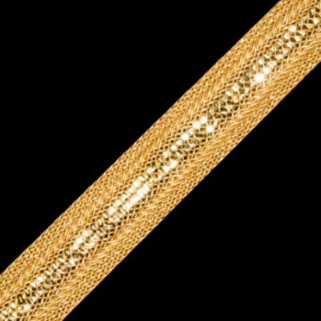 Galon métallique doré [25mm]